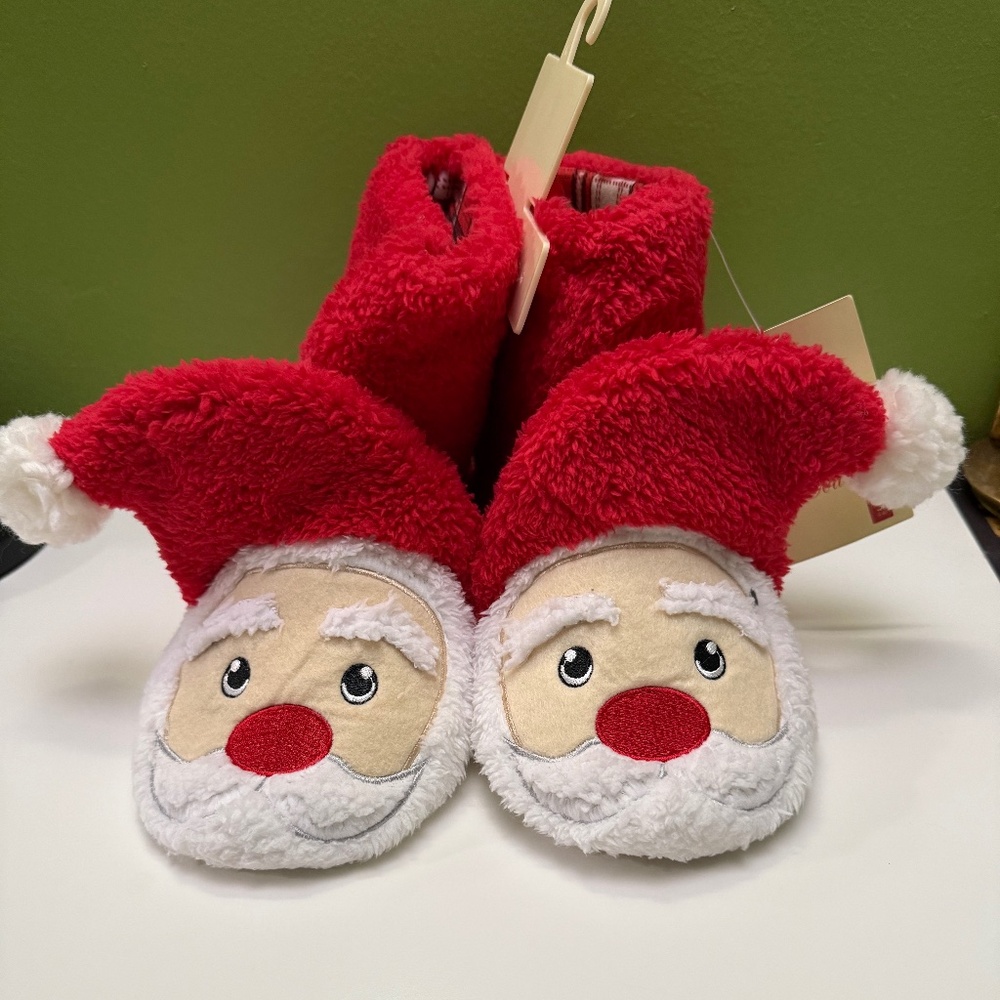 Holiday Sherpa Slipper Boot
